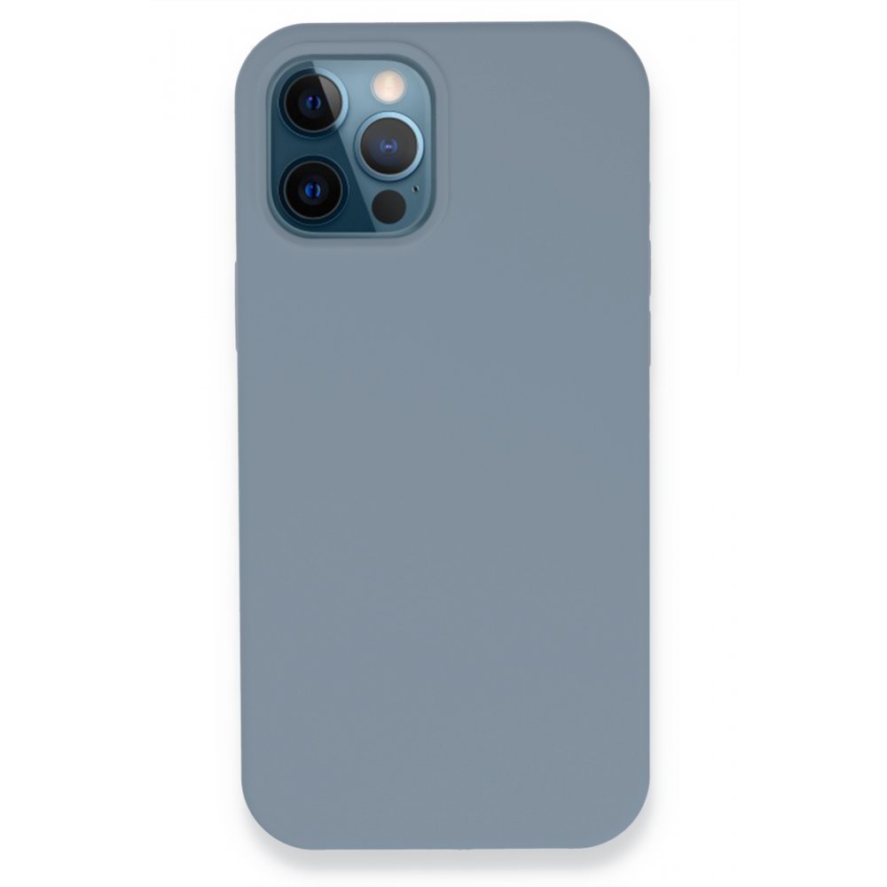 Newface iPhone 12 Pro Kılıf Lansman Legant Silikon - Açık Lila