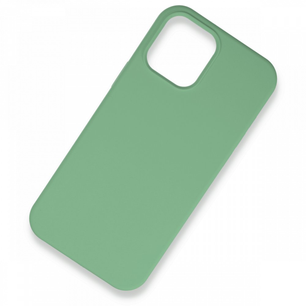 Newface iPhone 12 Pro Kılıf Lansman Legant Silikon - Yeşil