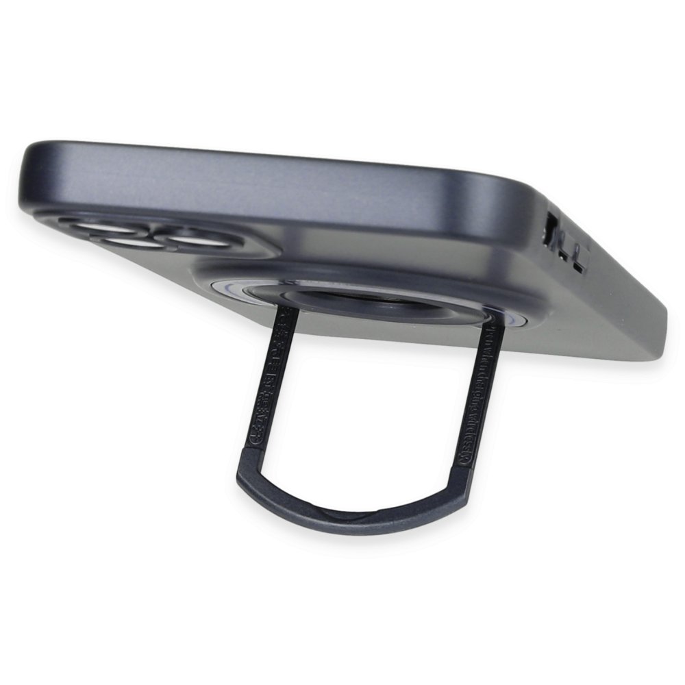 Newface iPhone 12 Pro Kılıf Lukka Magneticsafe Kapak - Lacivert