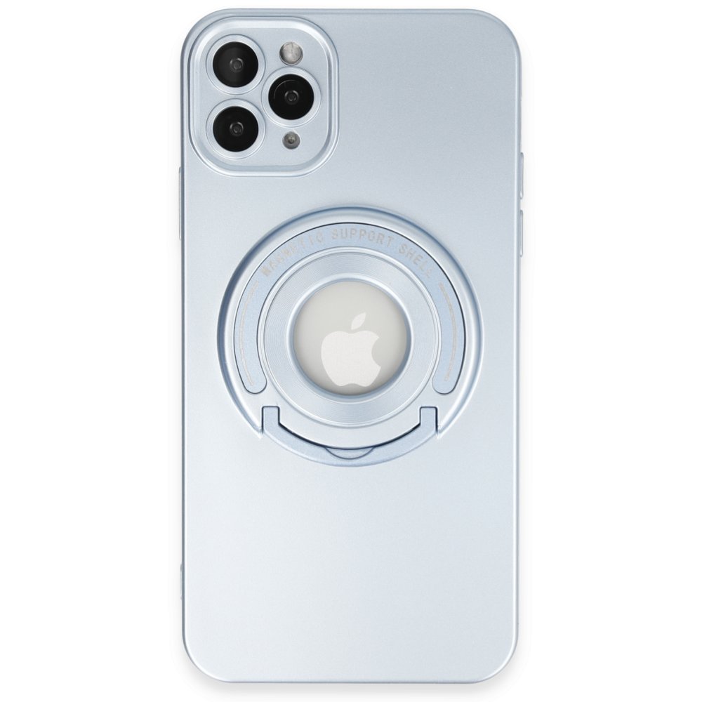 Newface iPhone 12 Pro Kılıf Lukka Magneticsafe Kapak - Sierra Blue