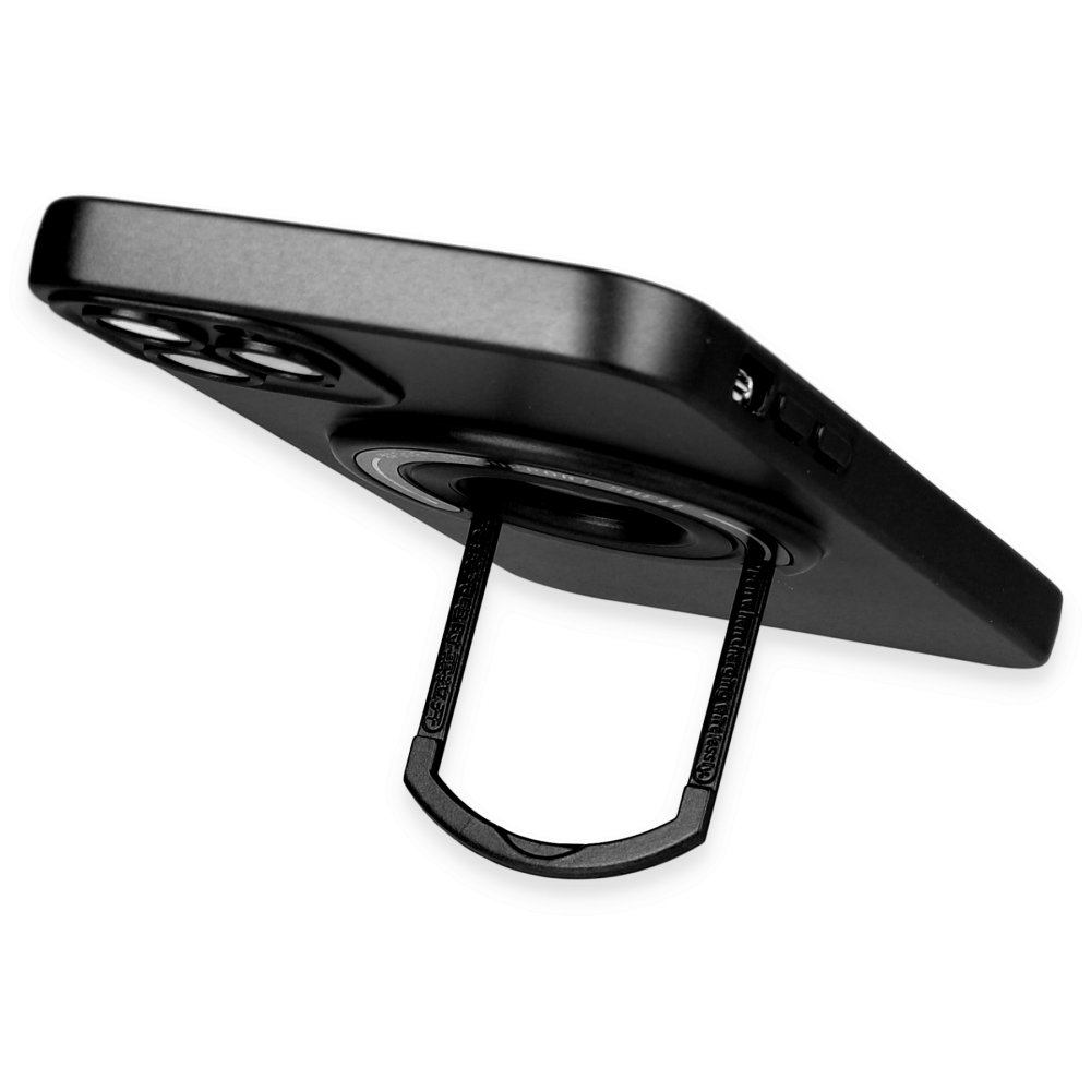 Newface iPhone 12 Pro Kılıf Lukka Magneticsafe Kapak - Siyah