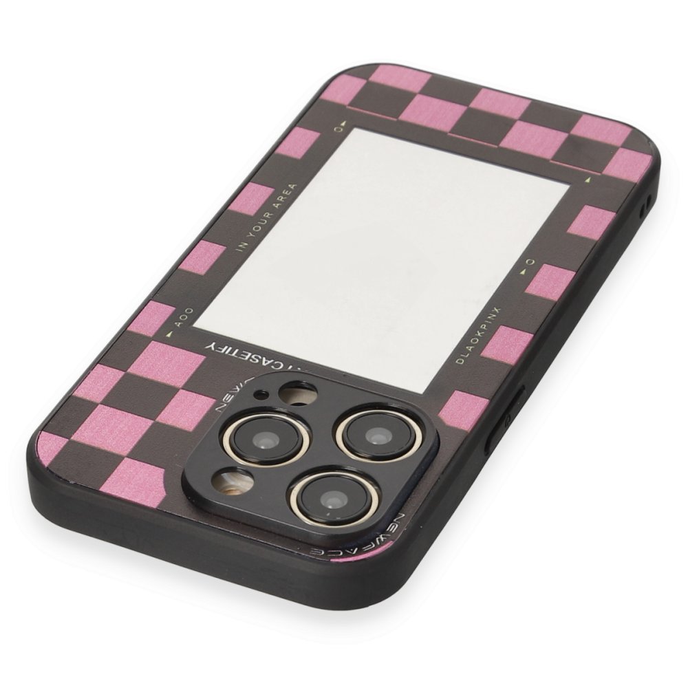 Newface iPhone 12 Pro Kılıf Mirror Desenli Kapak - Mirror - 8