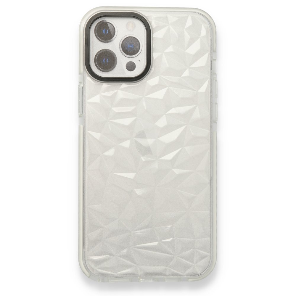 Newface iPhone 12 Pro Kılıf Salda Silikon - Beyaz