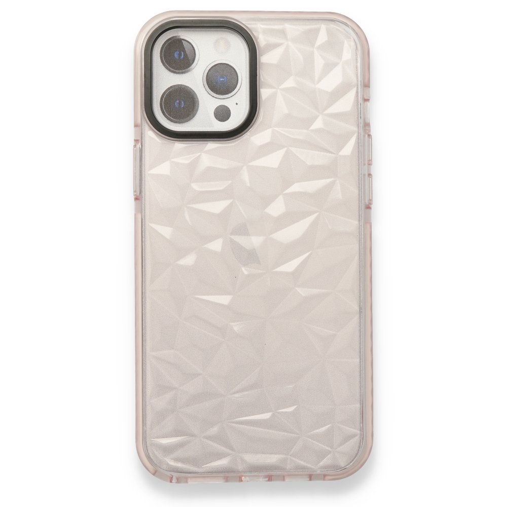 Newface iPhone 12 Pro Kılıf Salda Silikon - Pembe