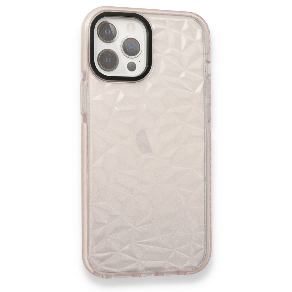 Newface iPhone 12 Pro Kılıf Salda Silikon - Pembe