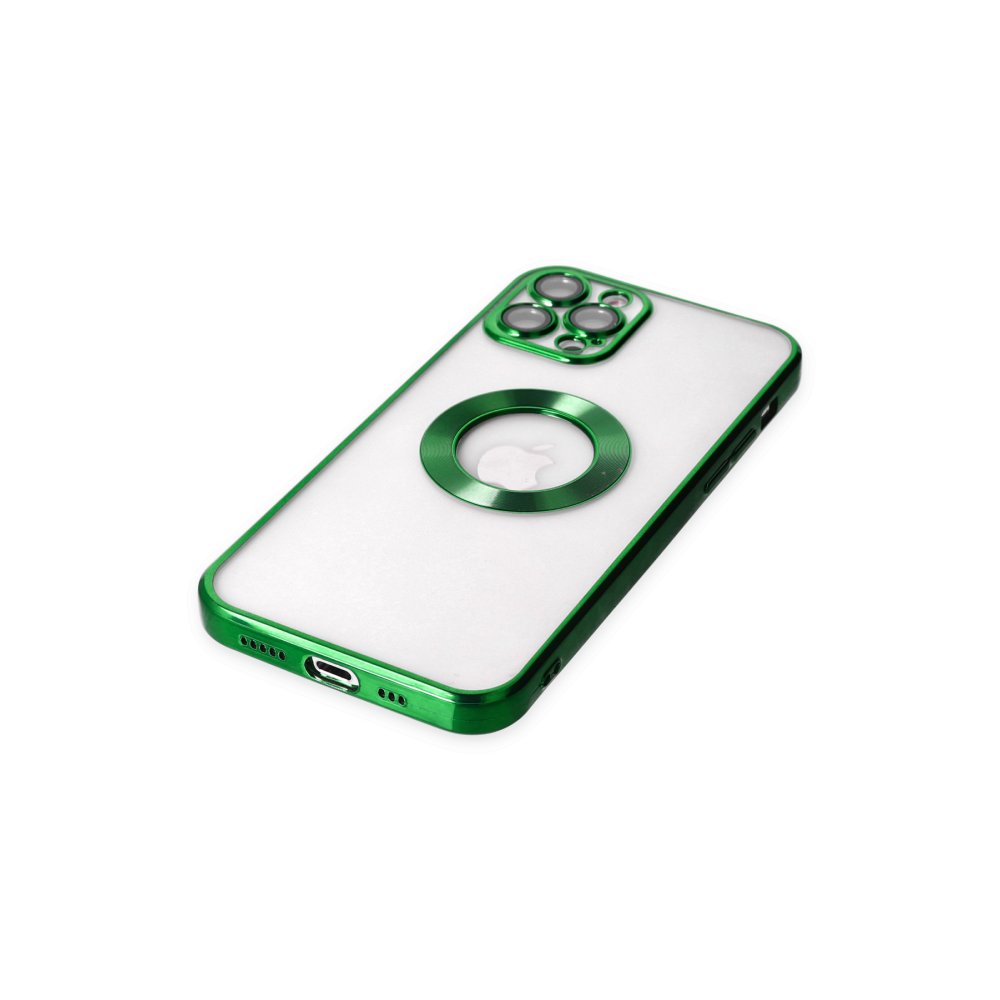 Newface iPhone 12 Pro Kılıf Slot Silikon - Köknar Yeşili