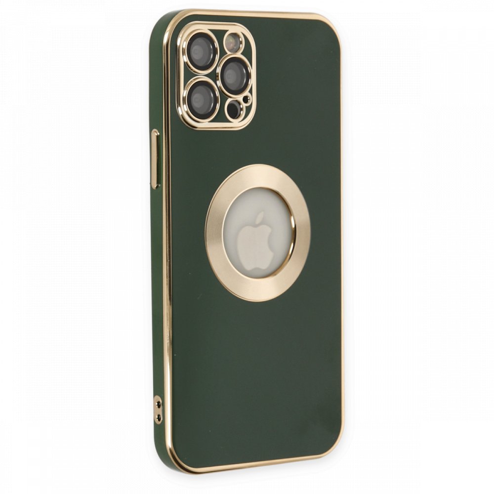 Newface iPhone 12 Pro Kılıf Store Silikon - Yeşil