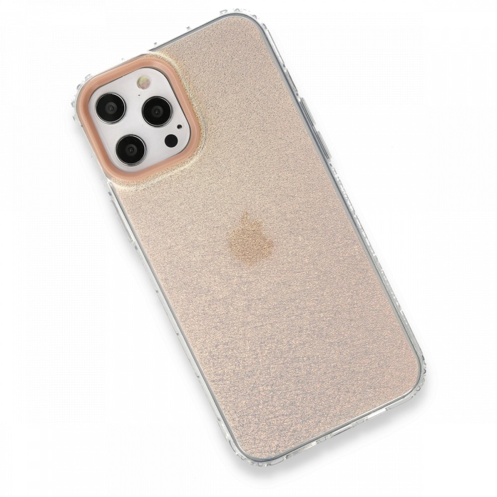 Newface iPhone 12 Pro Kılıf Valensiya Silikon - Işıltı