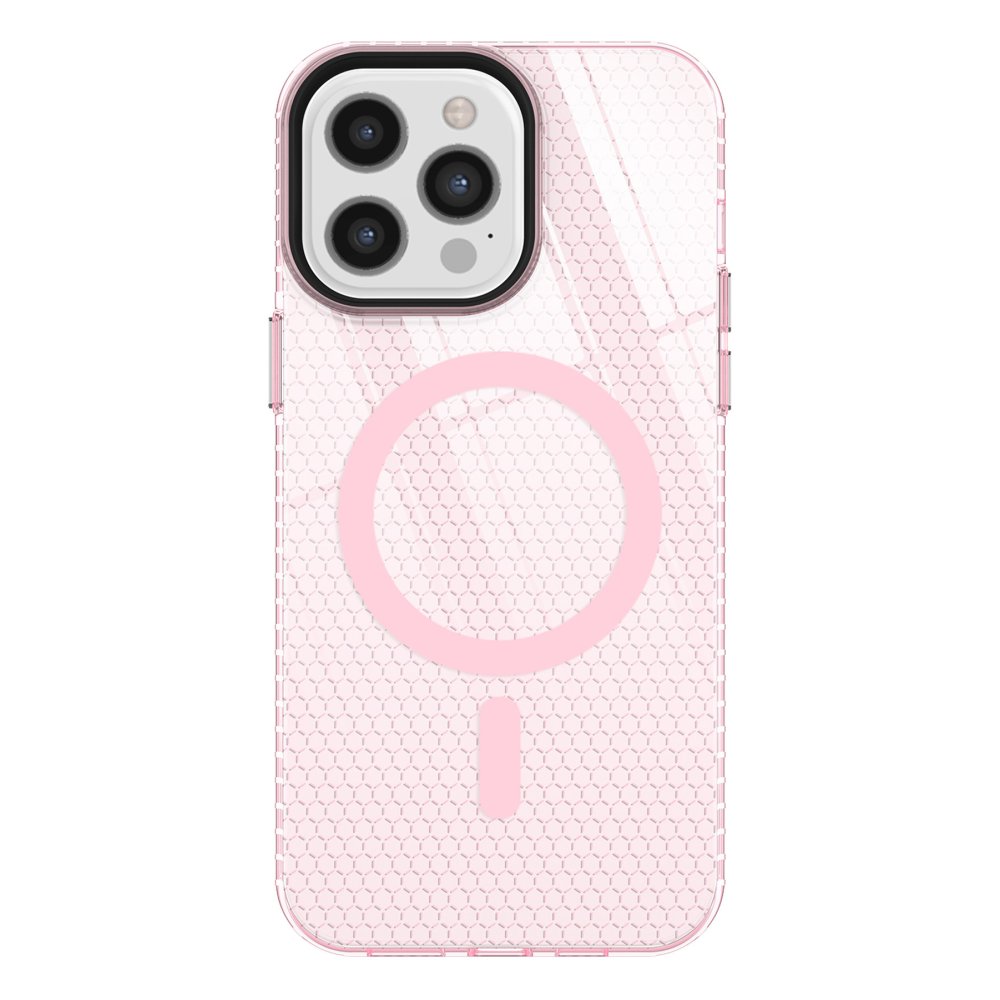 Newface iPhone 12 Pro Max Kılıf Beta Magneticsafe Silikon - Pembe