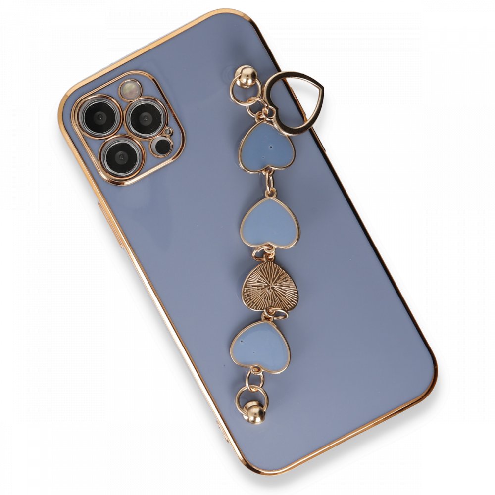 Newface iPhone 12 Pro Max Kılıf Esila Silikon - Gri