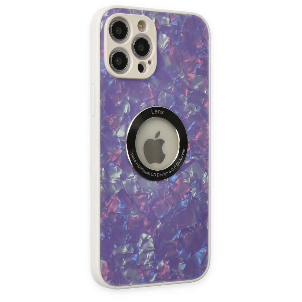 Newface iPhone 12 Pro Max Kılıf Estel Silikon - Estel Mor
