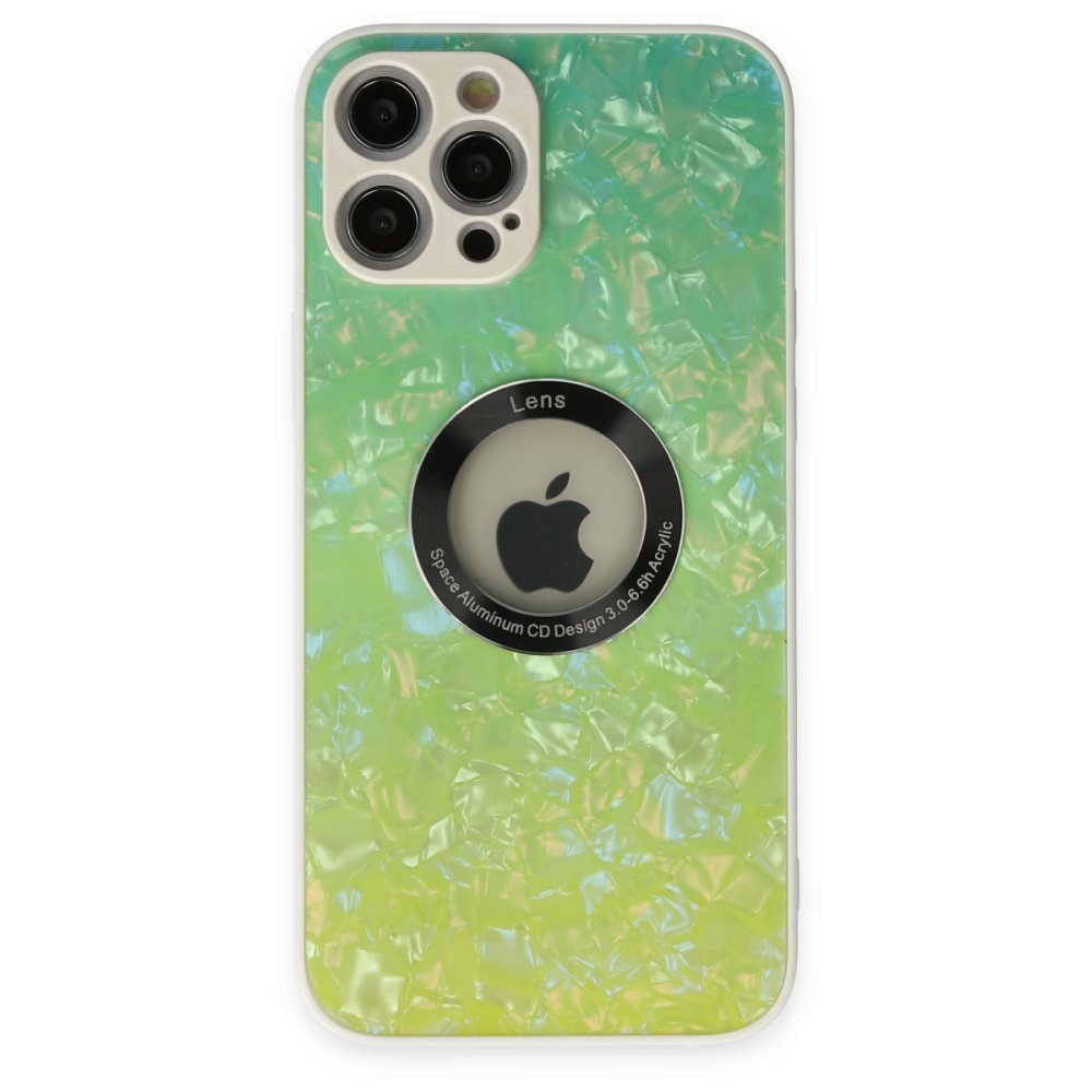 Newface iPhone 12 Pro Max Kılıf Estel Silikon - Estel Yeşil