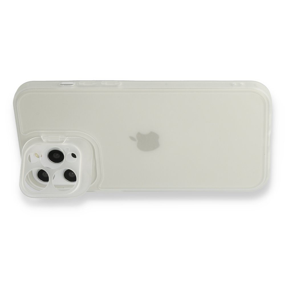 Newface iPhone 12 Pro Max Kılıf Jumbo Silikon - Şeffaf