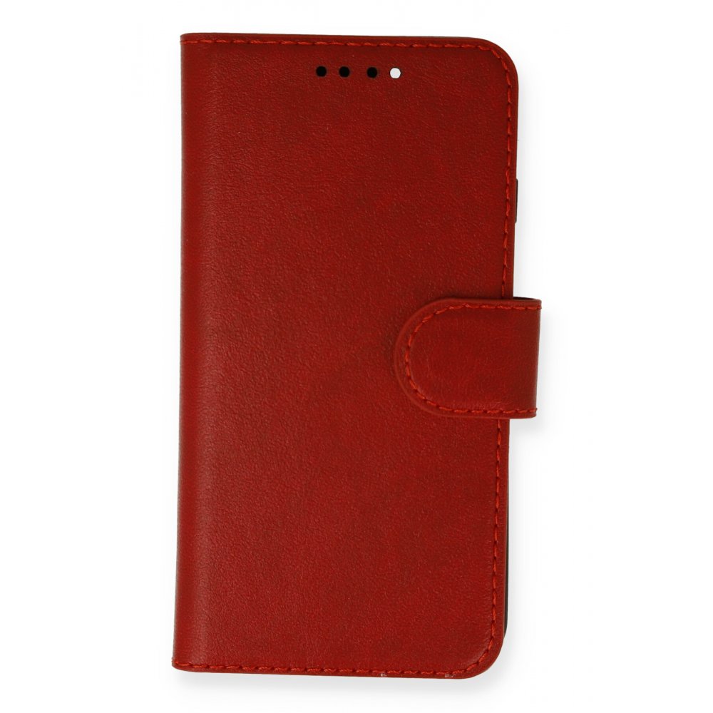 Newface iPhone 12 Pro Max Kılıf Trend S Plus Kapaklı Kılıf - Kırmızı