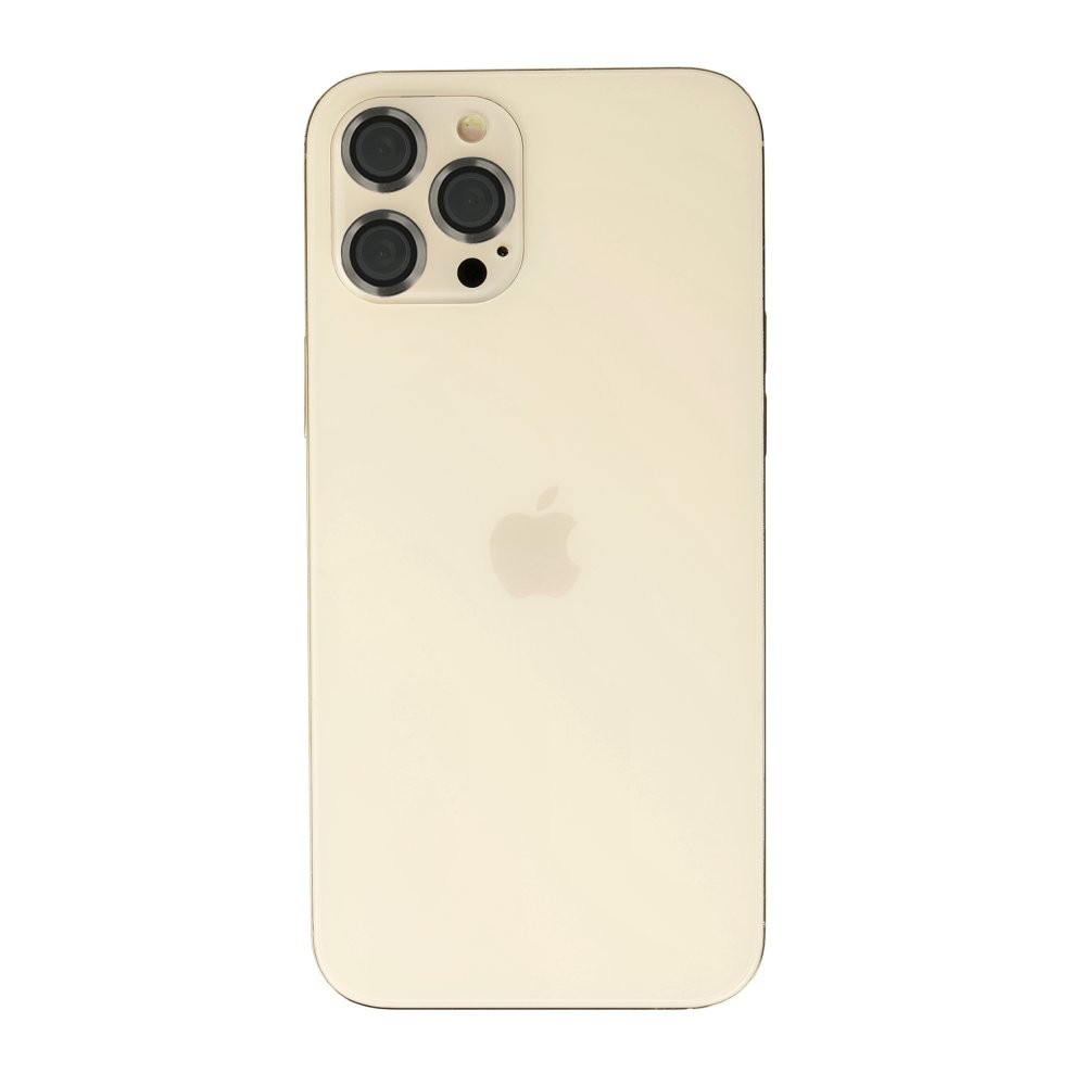 Newface iPhone 12 Pro Max Metal Kamera Lens - Gri