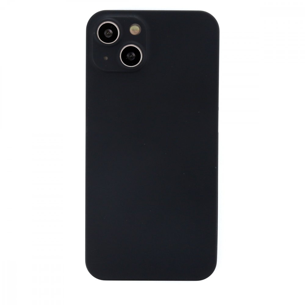 Newface iPhone 13 Kılıf 360 Full Body Silikon Kapak - Siyah