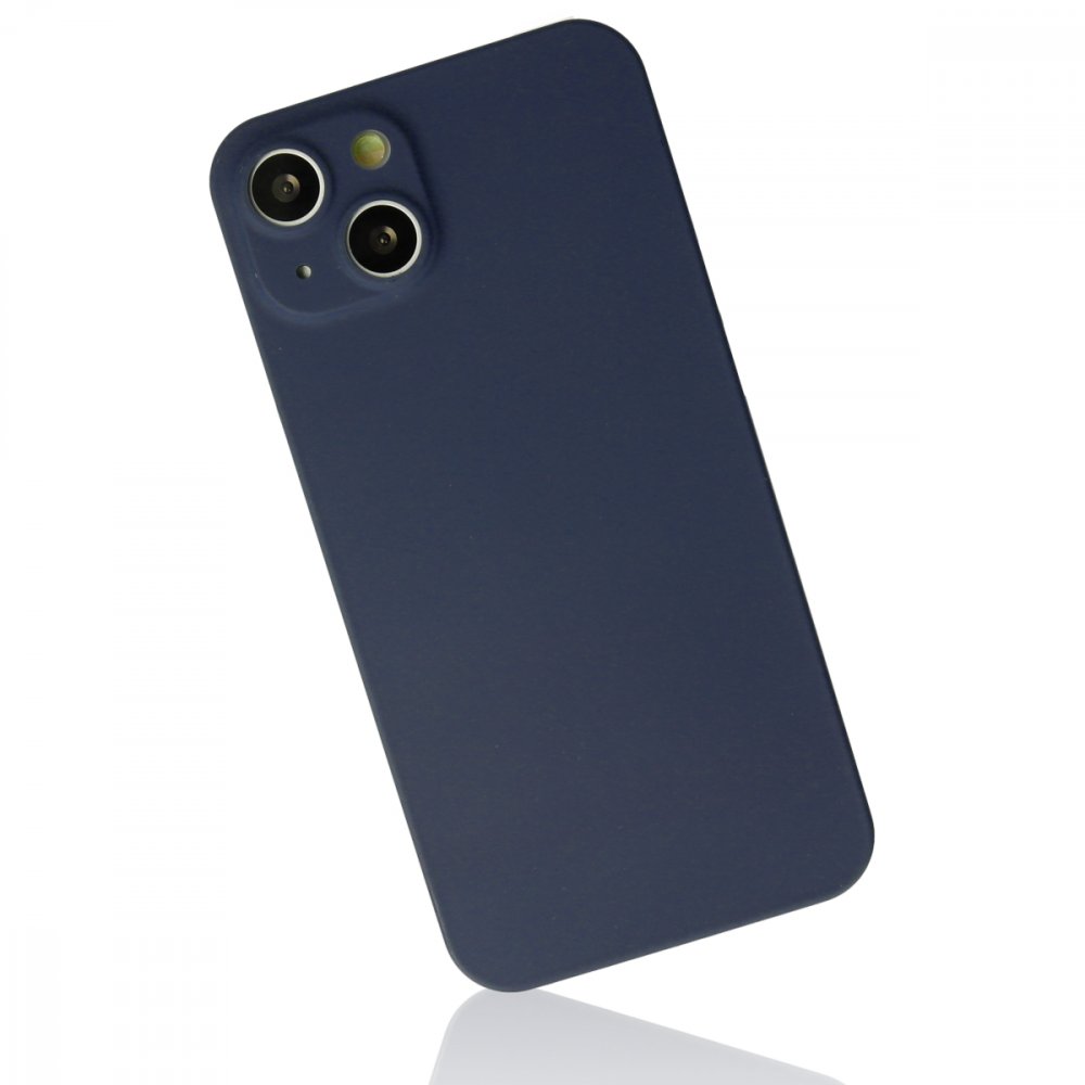 Newface iPhone 13 Kılıf 360 Hayalet Full Body Silikon Kapak - Mavi