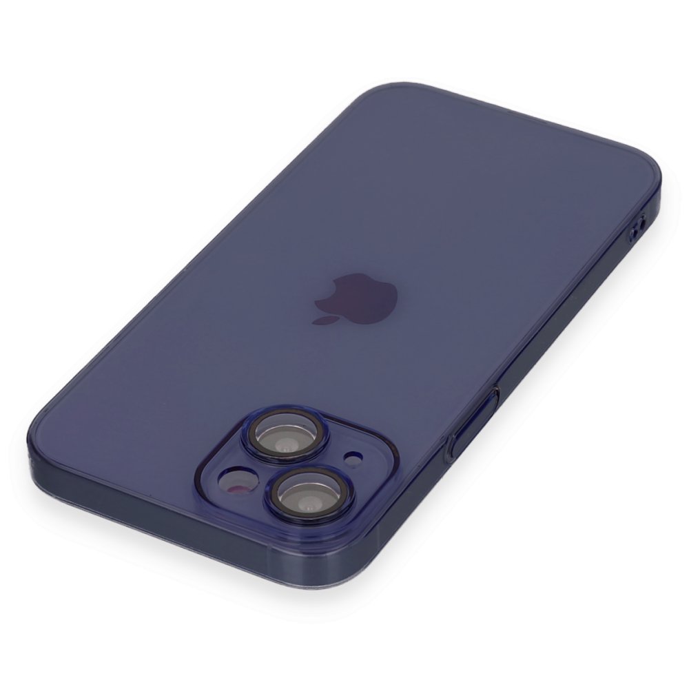 Newface iPhone 13 Kılıf Armada Lensli Kapak - Lacivert
