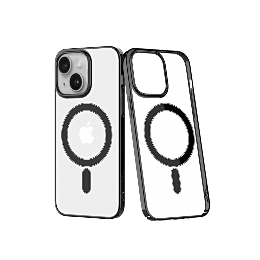 Newface iPhone 13 Kılıf Element Magneticsafe Sert Kapak - Siyah
