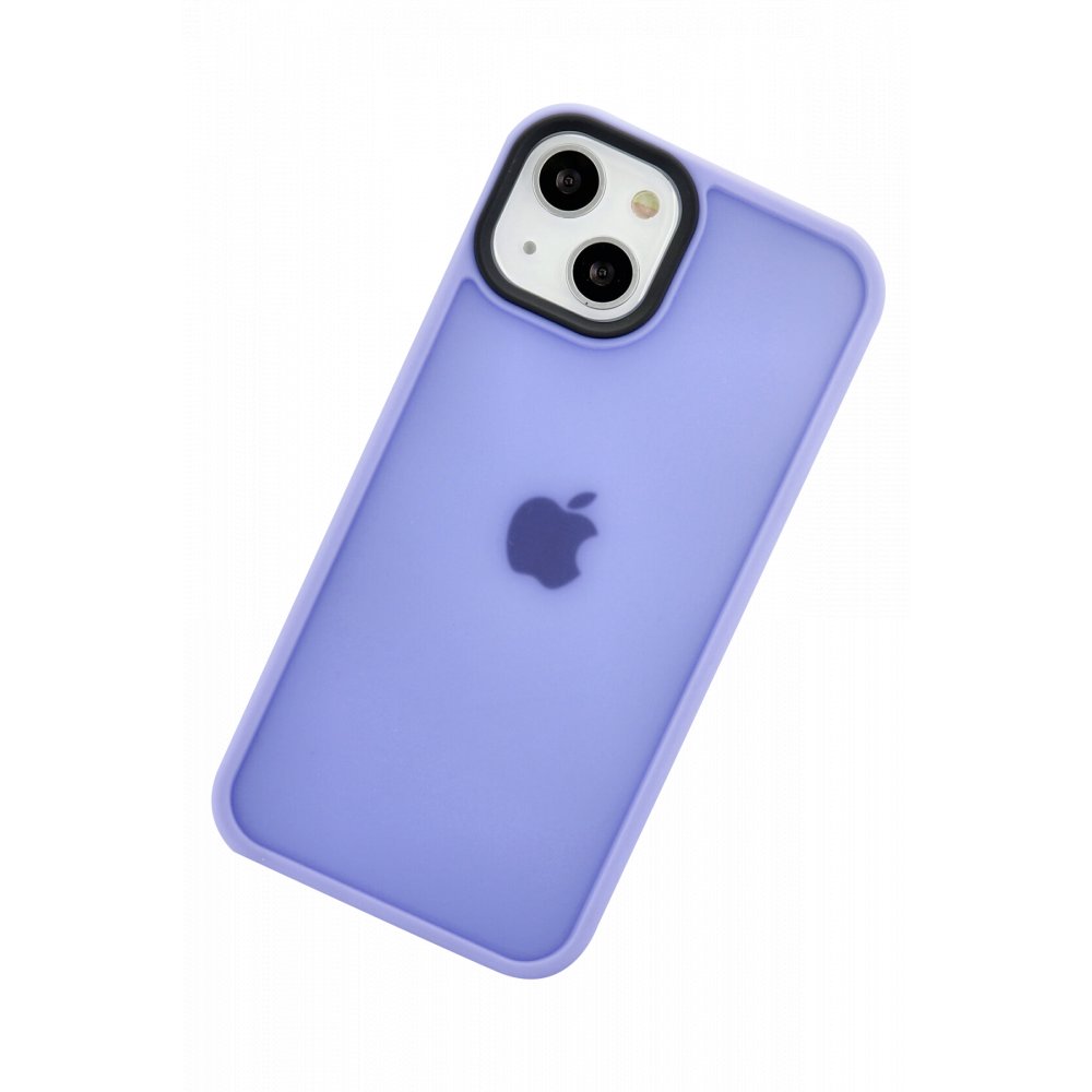 Newface iPhone 13 Kılıf Gentle Silikon - Mor