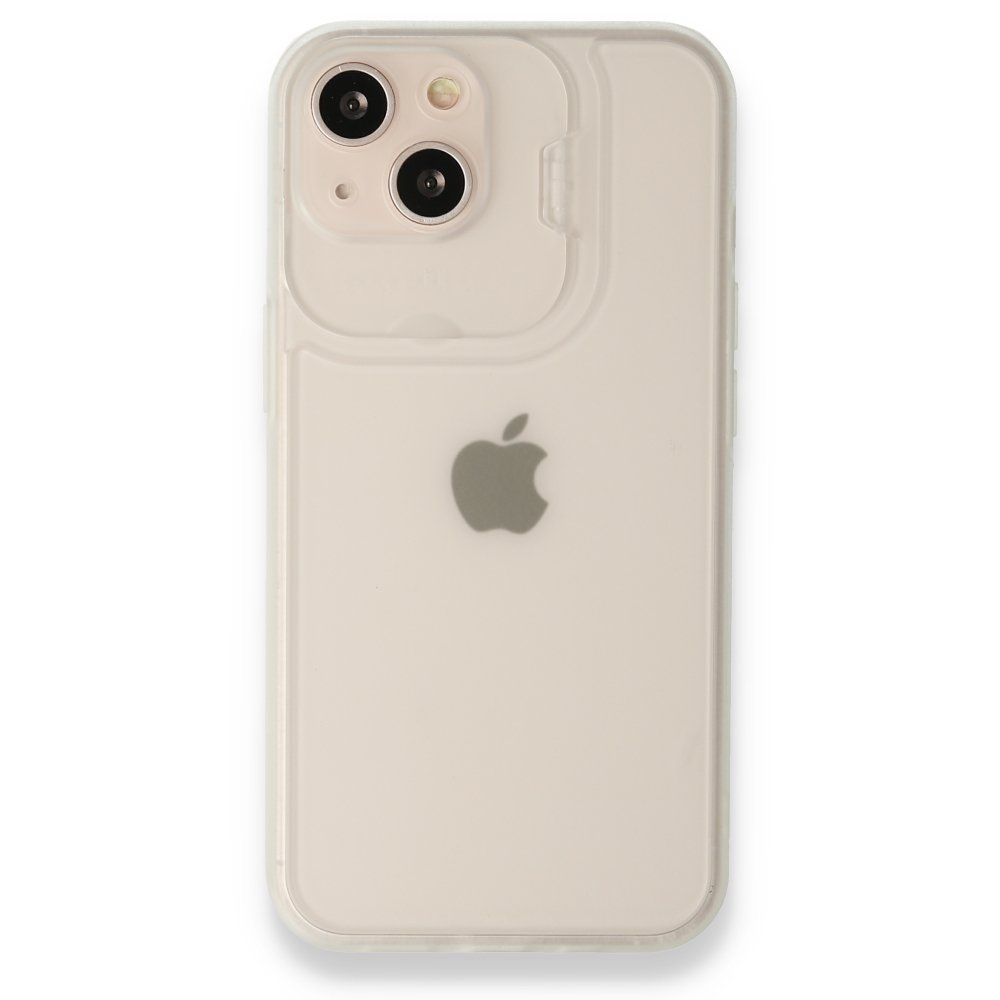 Newface iPhone 13 Kılıf Jumbo Silikon - Şeffaf