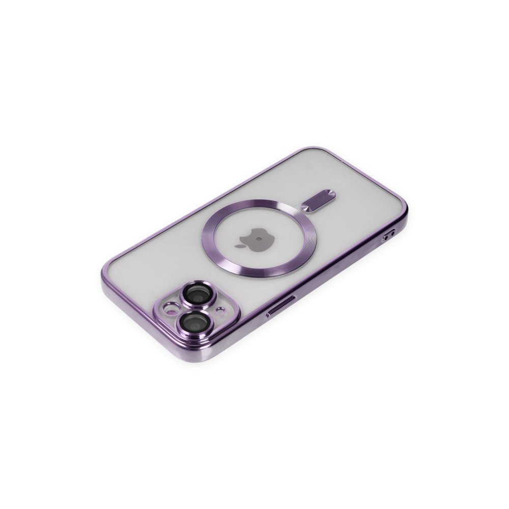 Newface iPhone 13 Kılıf Kross Magneticsafe Kapak - Mor
