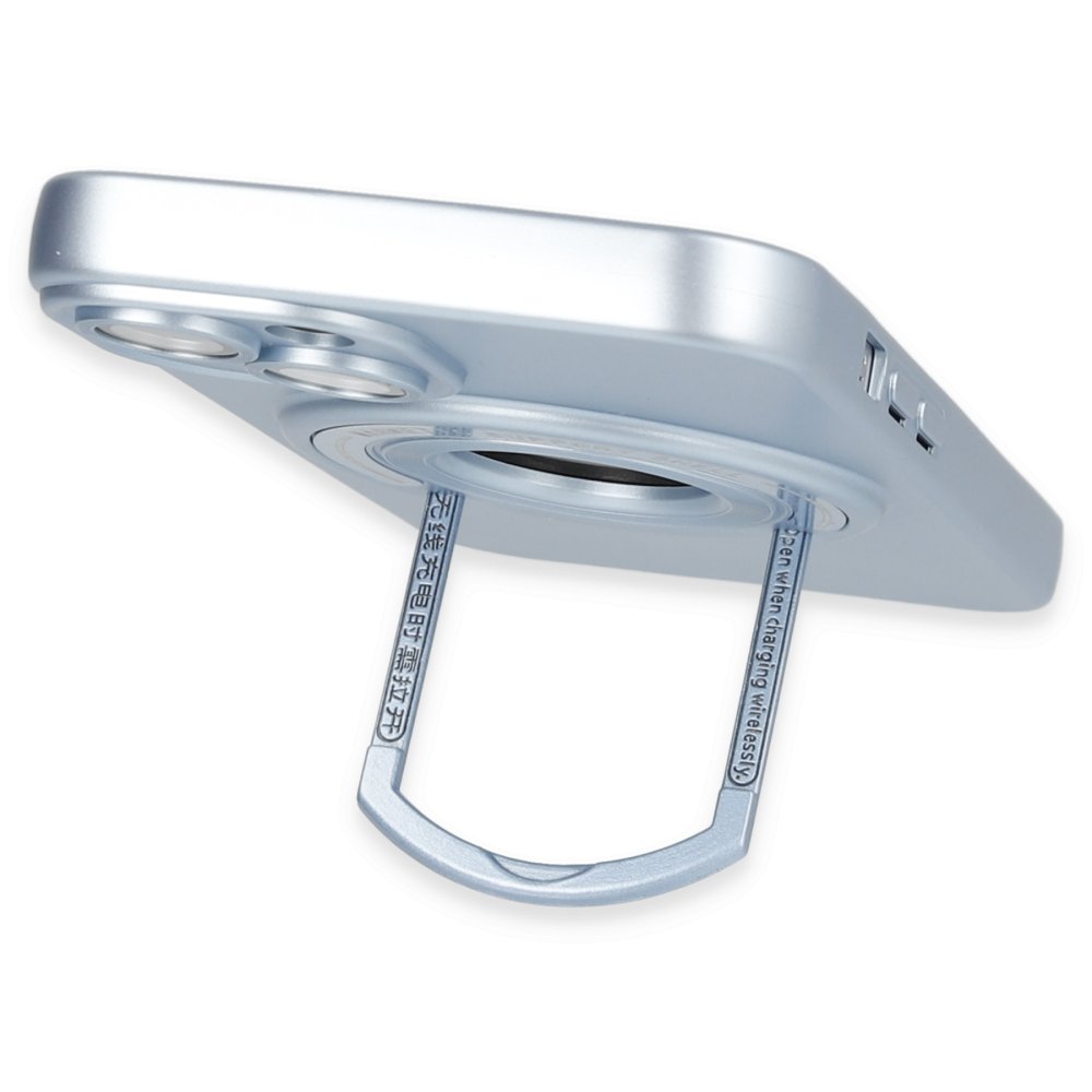 Newface iPhone 13 Kılıf Lukka Magneticsafe Kapak - Sierra Blue