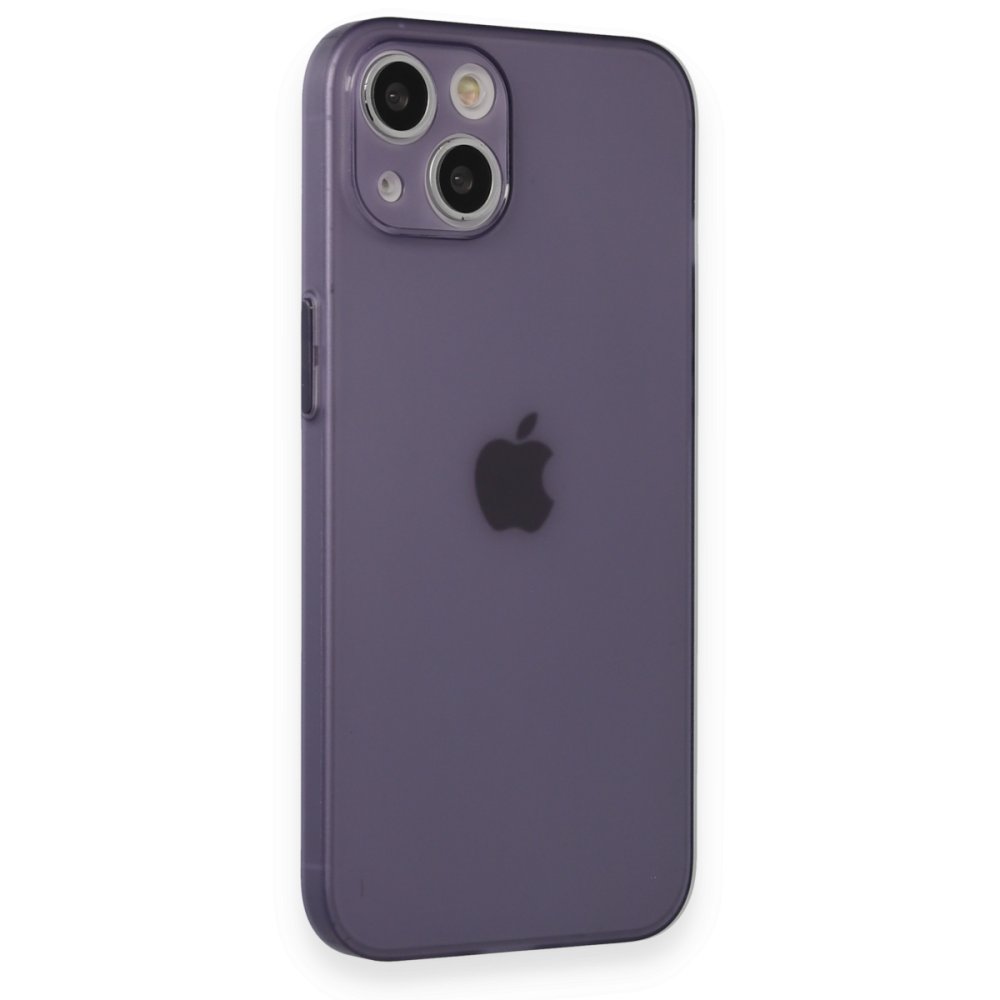 Newface iPhone 13 Kılıf Puma Silikon - Koyu Mor