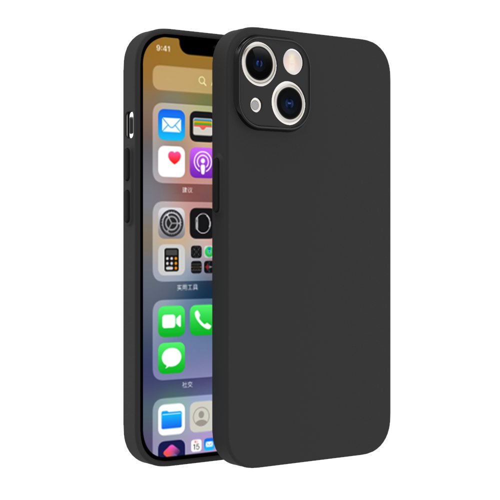 Newface iPhone 13 Kılıf Puma Silikon - Siyah