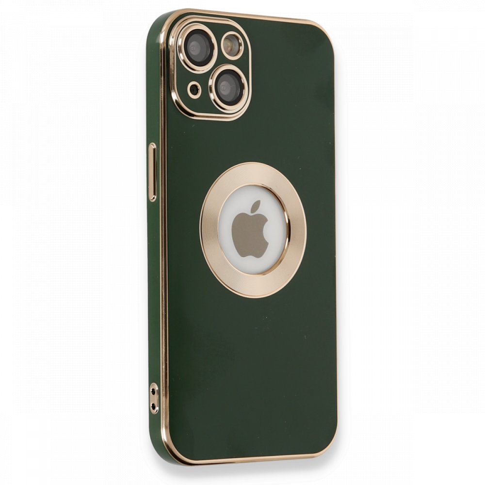 Newface iPhone 13 Kılıf Store Silikon - Yeşil
