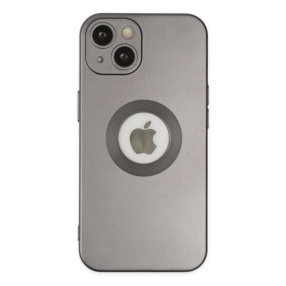 Newface iPhone 13 Kılıf Vamos Lens Silikon - Gri