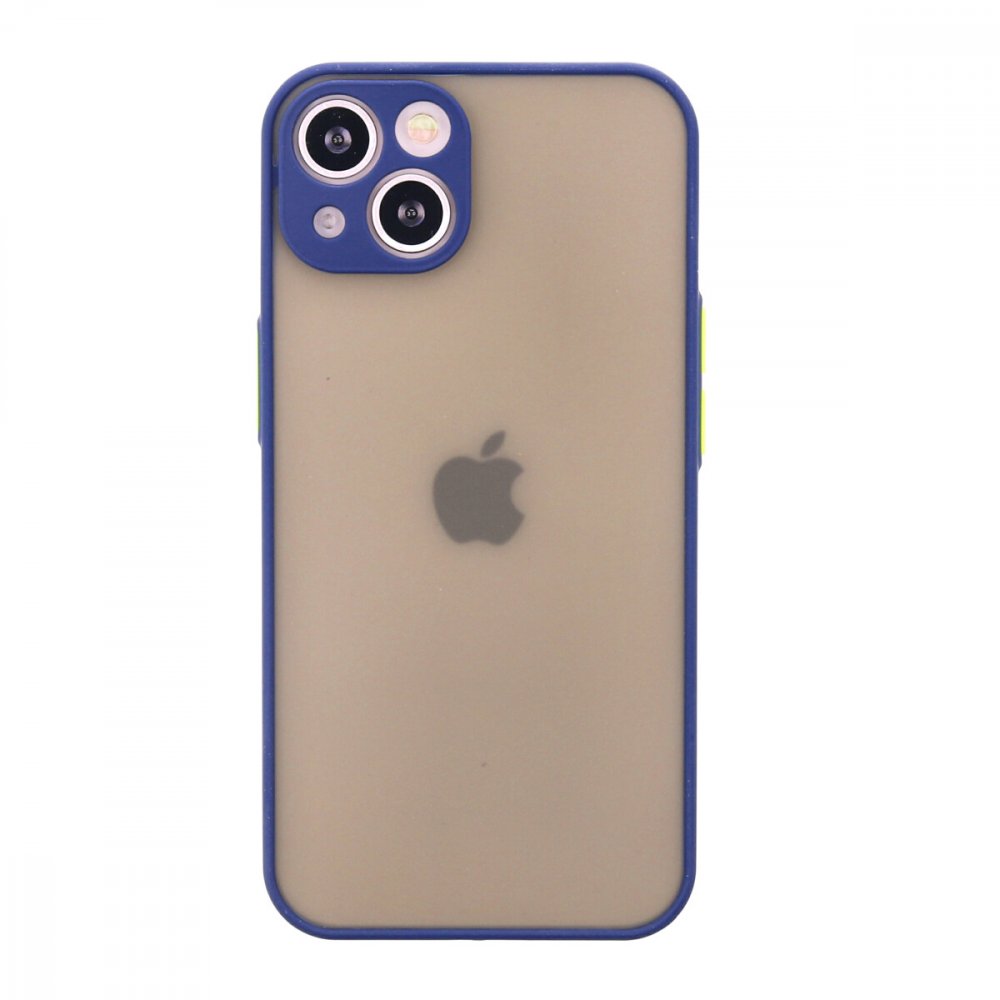 Newface iPhone 13 Mini Kılıf Montreal Silikon Kapak - Lacivert