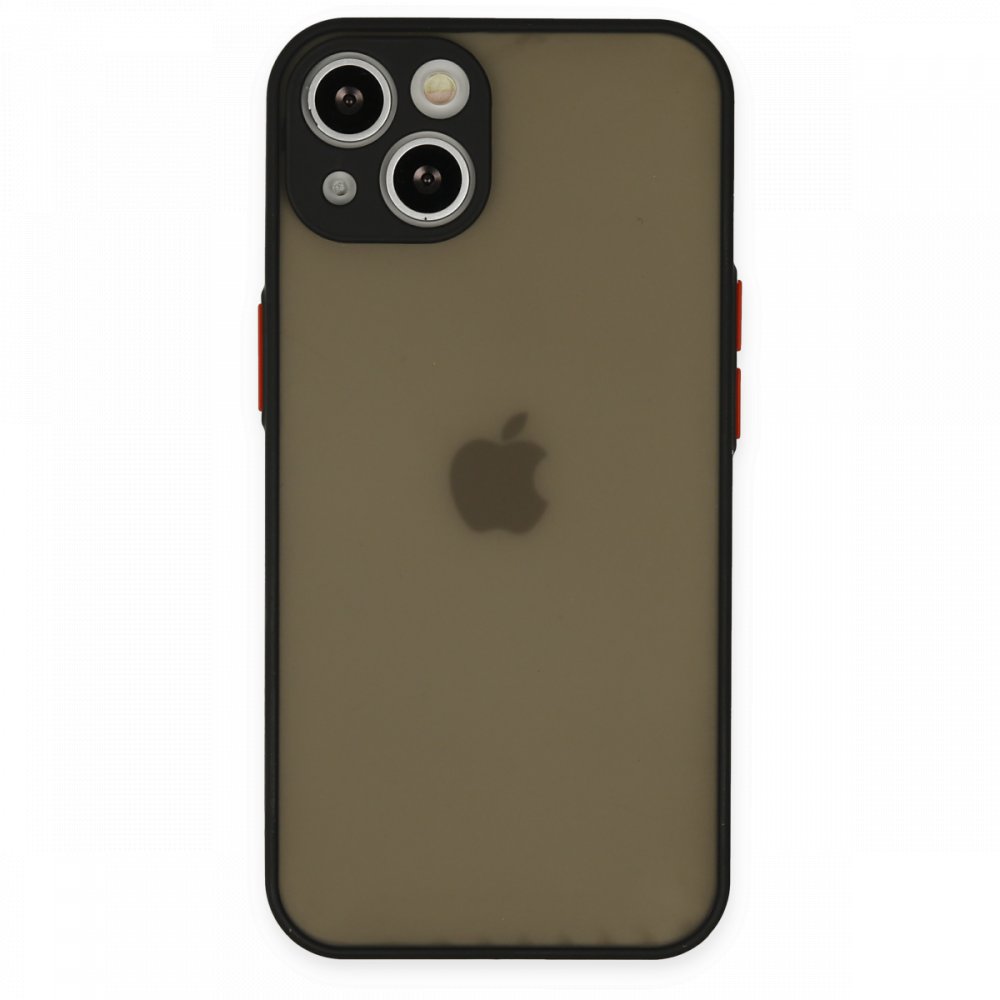 Newface iPhone 13 Mini Kılıf Montreal Silikon Kapak - Siyah