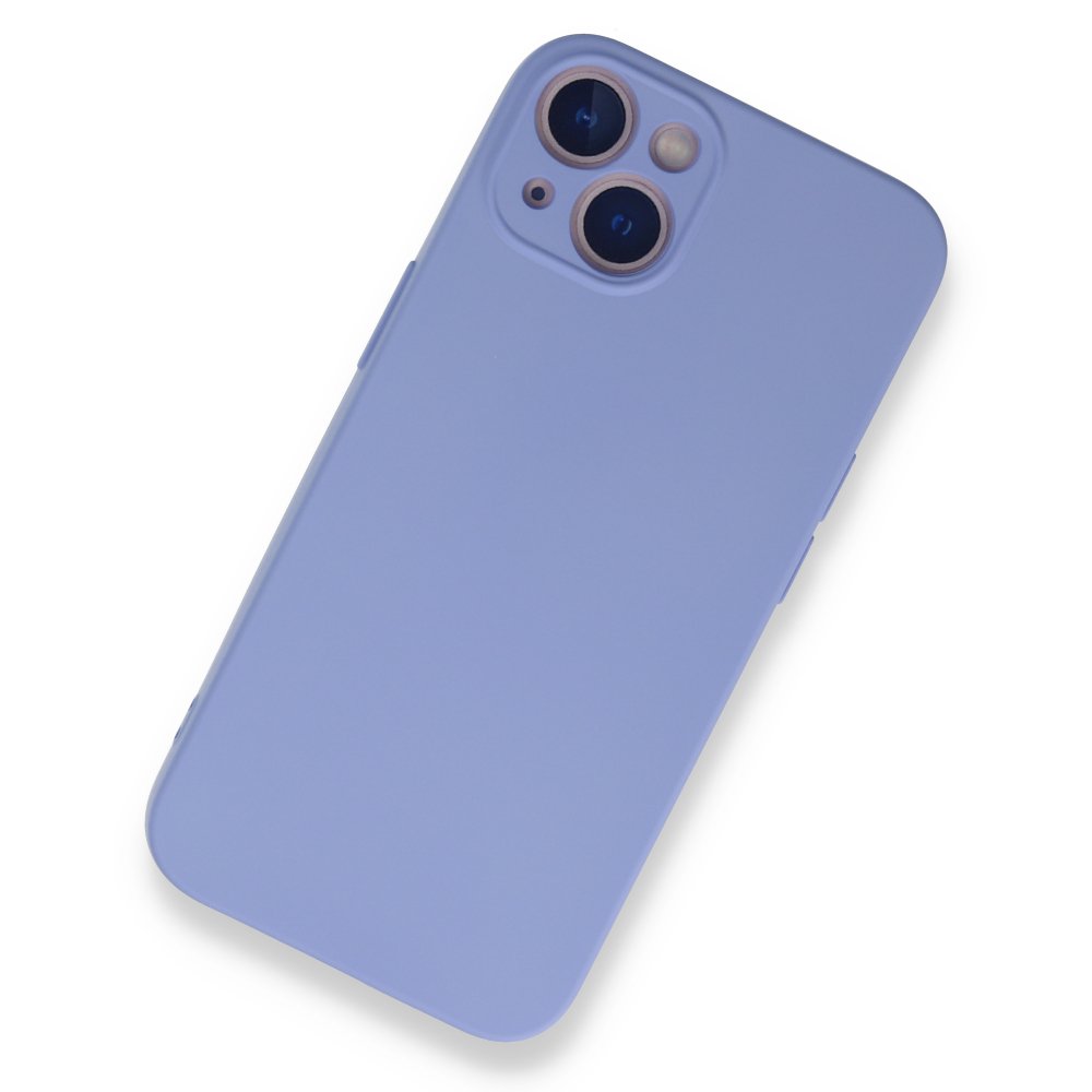 Newface iPhone 13 Mini Kılıf Nano içi Kadife Silikon - Lila