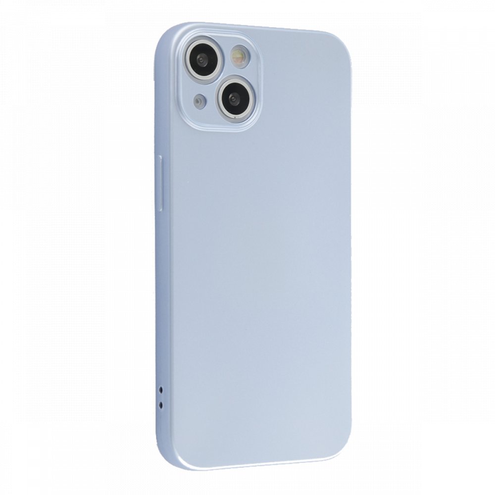 Newface iPhone 13 Mini Kılıf Nano içi Kadife  Silikon - Sky Blue