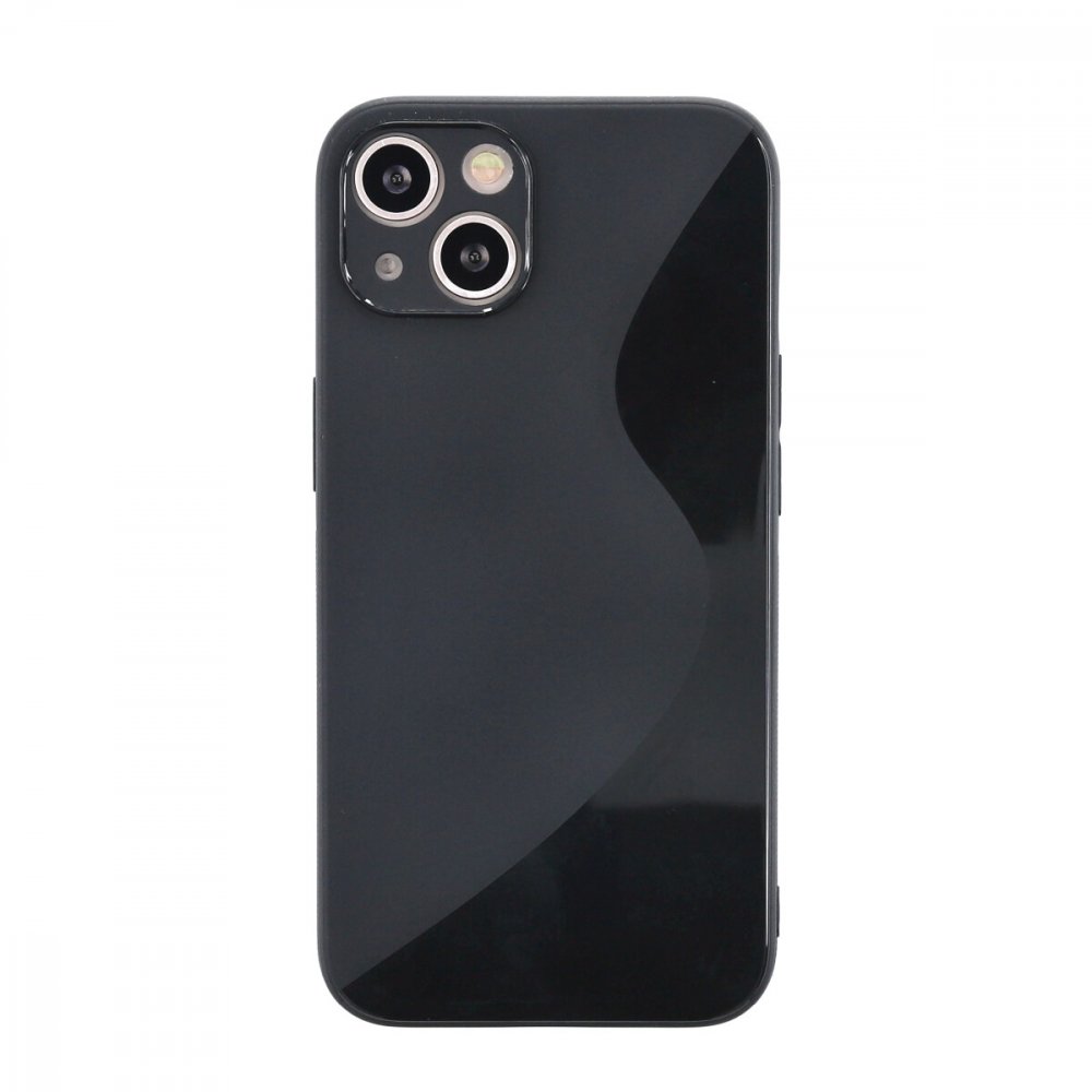 Newface iPhone 13 Mini Kılıf S Silikon - Siyah