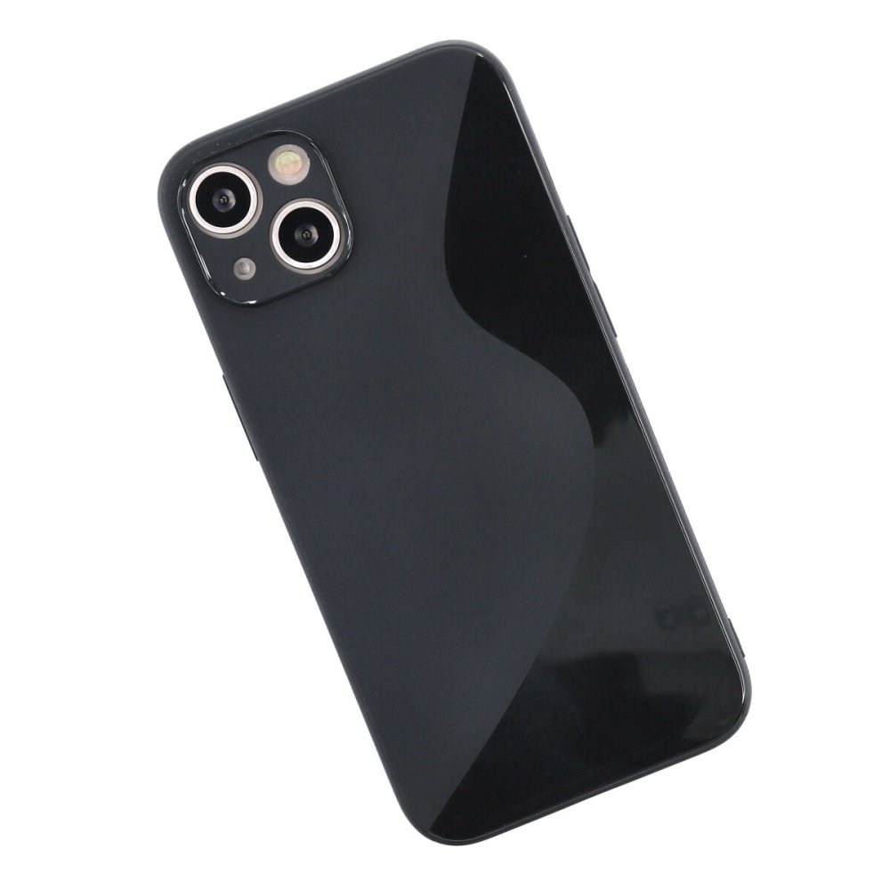 Newface iPhone 13 Mini Kılıf S Silikon - Siyah