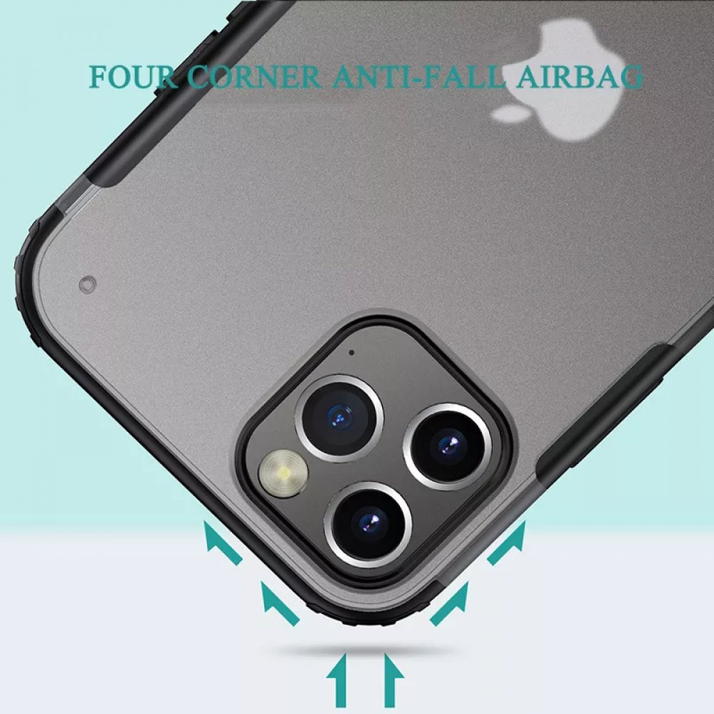 Newface iPhone 13 Pro Kılıf Armor Shield Silikon - Şeffaf