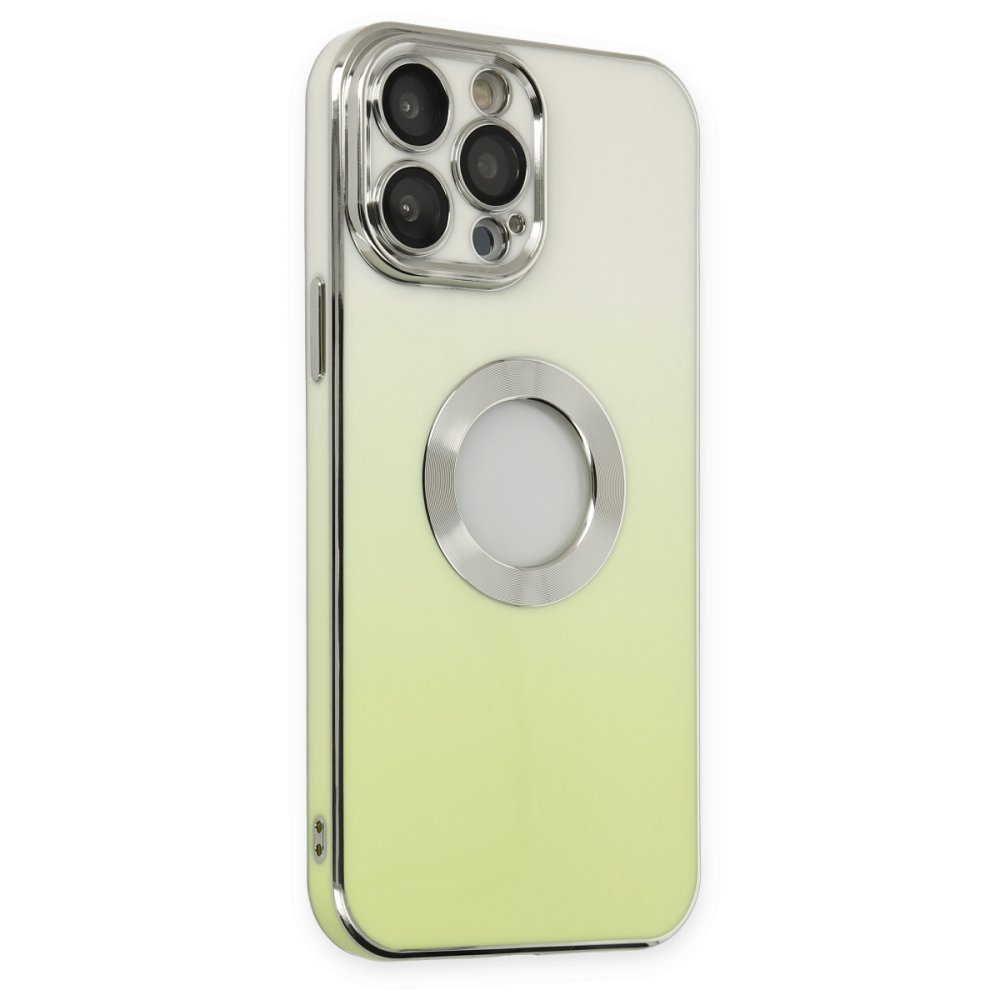 Newface iPhone 13 Pro Kılıf Best Silikon - Yeşil