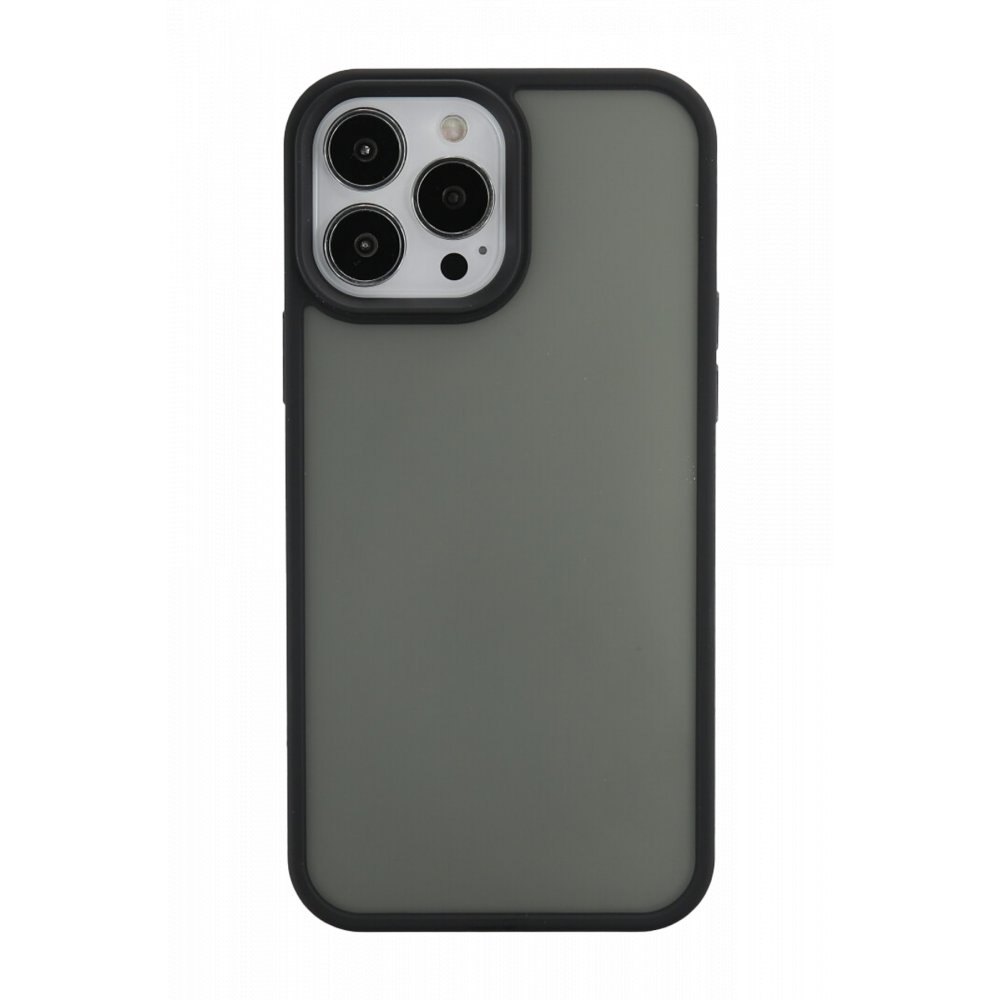 Newface iPhone 13 Pro Kılıf Gentle Silikon - Siyah