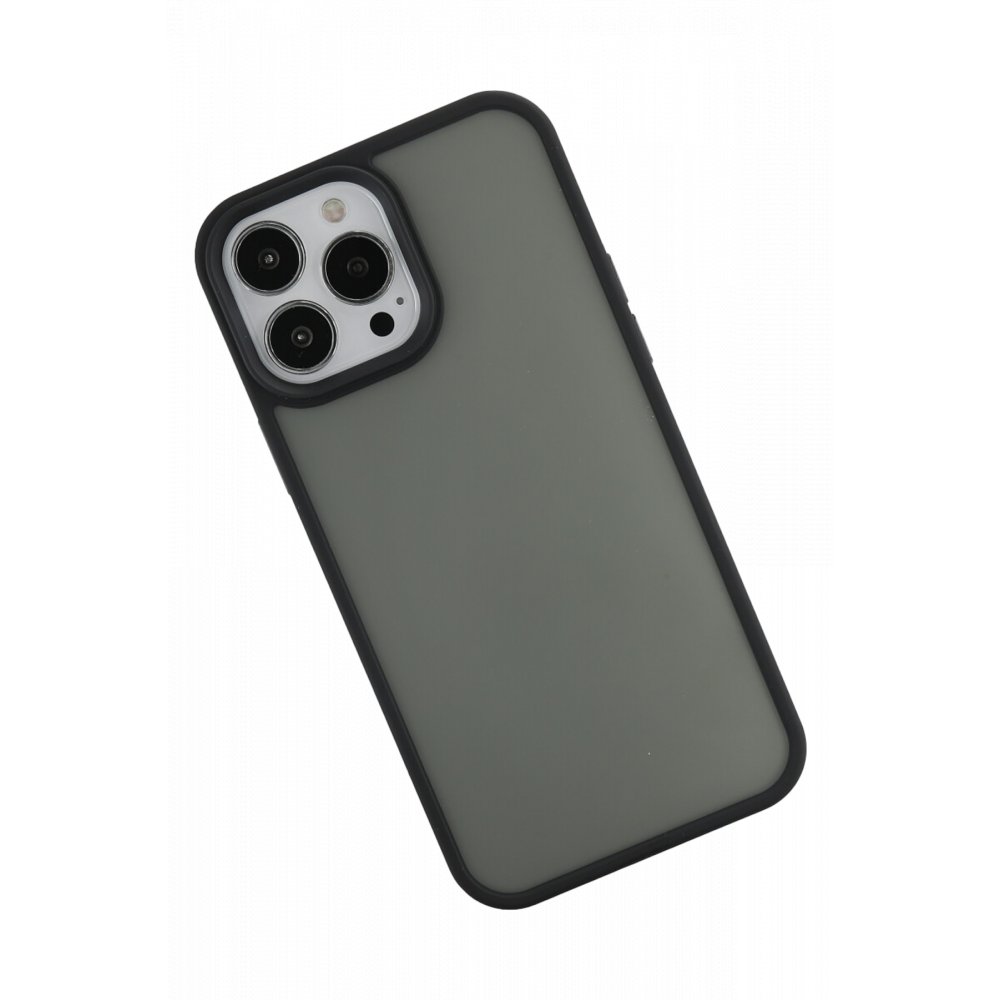 Newface iPhone 13 Pro Kılıf Gentle Silikon - Siyah