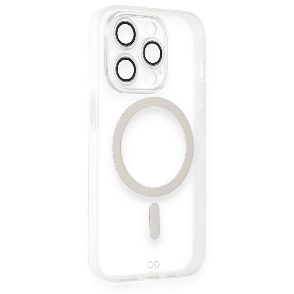 Newface iPhone 13 Pro Kılıf Grand Magneticsafe Kapak - Şeffaf
