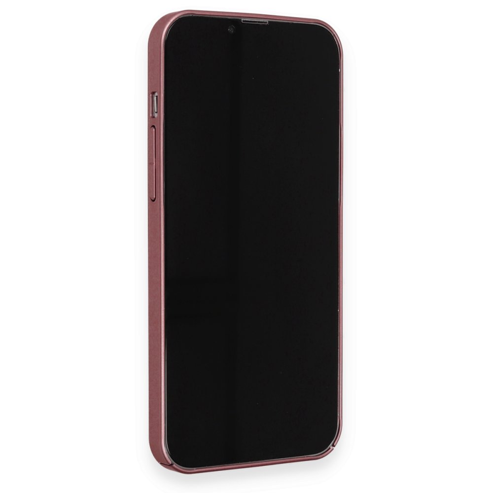 Newface iPhone 13 Pro Kılıf Jack Magneticsafe Lens Silikon - Rose Gold
