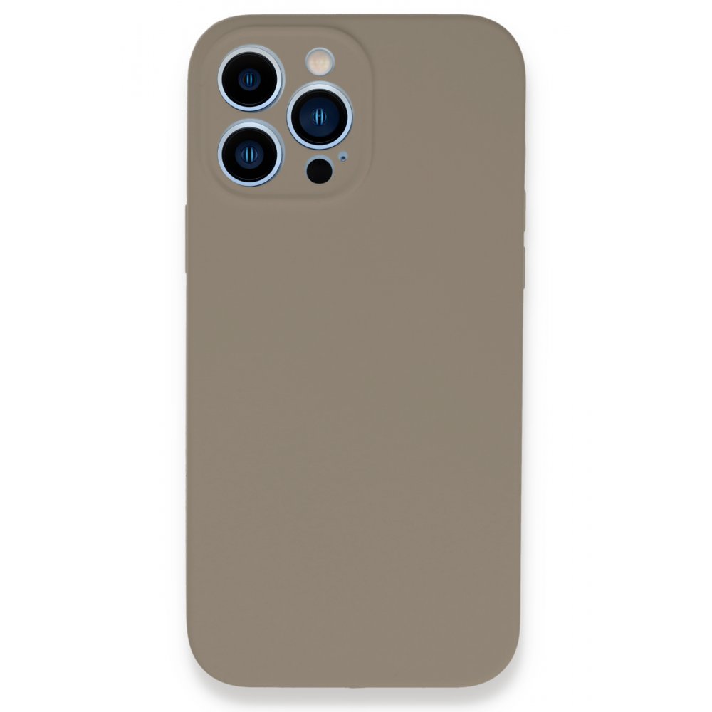 Newface iPhone 13 Pro Kılıf Lansman Legant Silikon - Bej