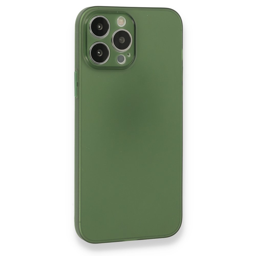 Newface iPhone 13 Pro Kılıf Puma Silikon - Yeşil