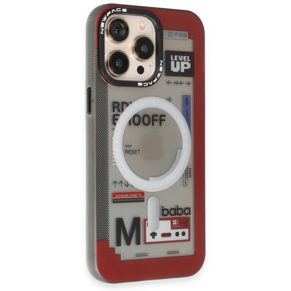 Newface iPhone 13 Pro Kılıf Venüs Magneticsafe Desenli Kapak - Venüs - 11