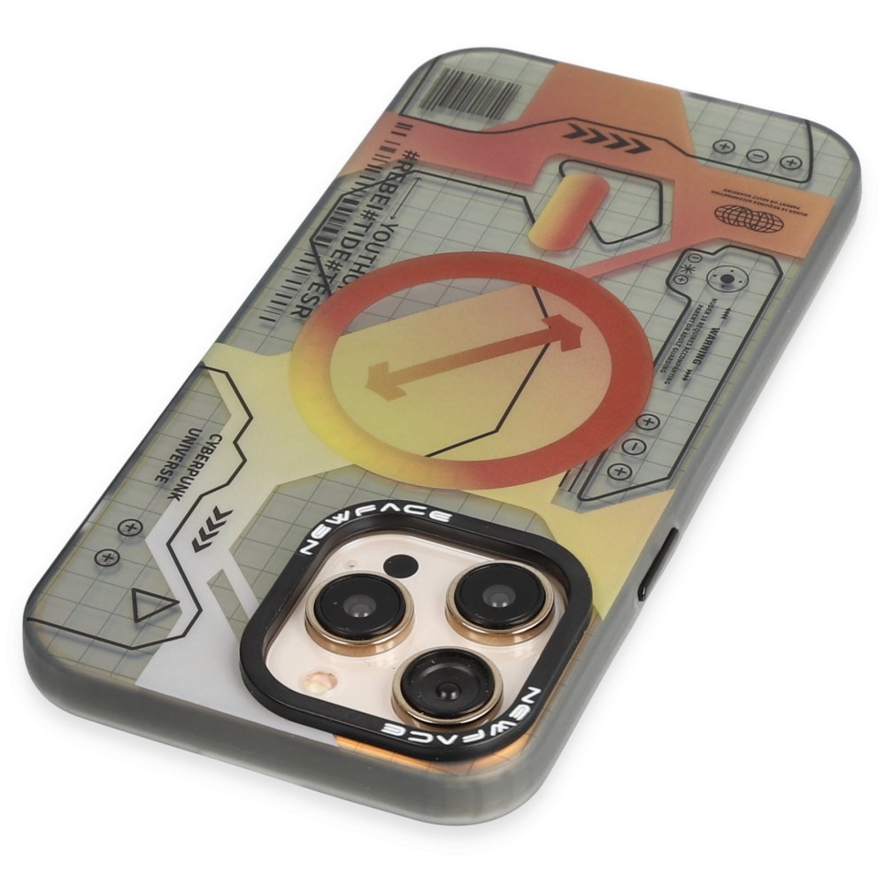 Newface iPhone 13 Pro Kılıf Venüs Magneticsafe Desenli Kapak - Venüs - 6