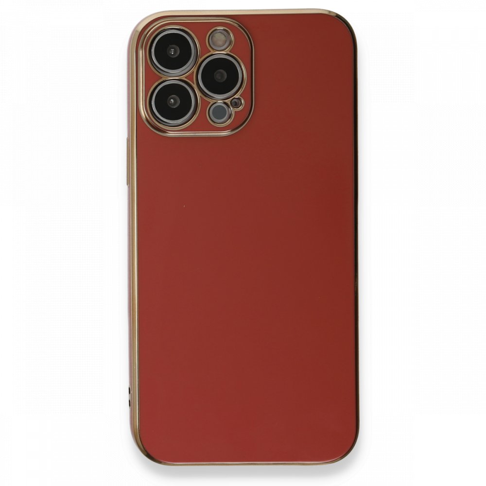 Newface iPhone 13 Pro Kılıf Volet Silikon - Kırmızı