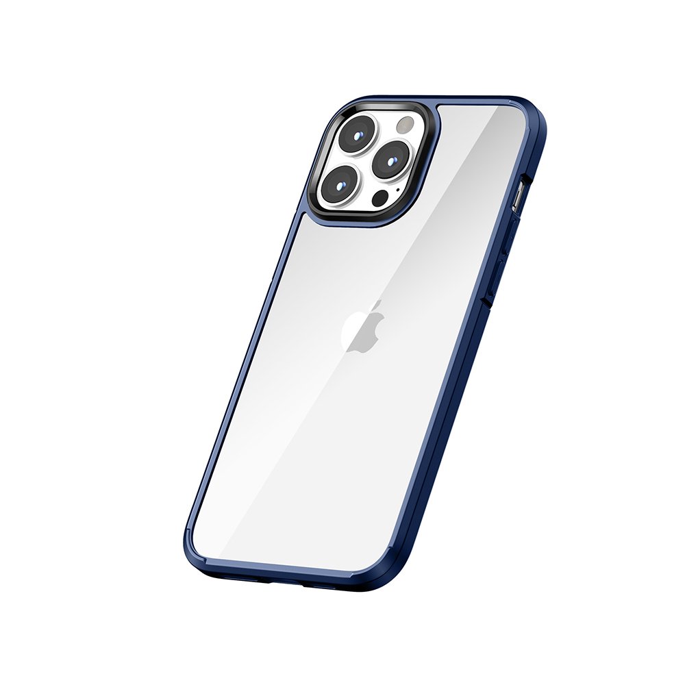 Newface iPhone 13 Pro Max Kılıf Bold Silikon - Mavi