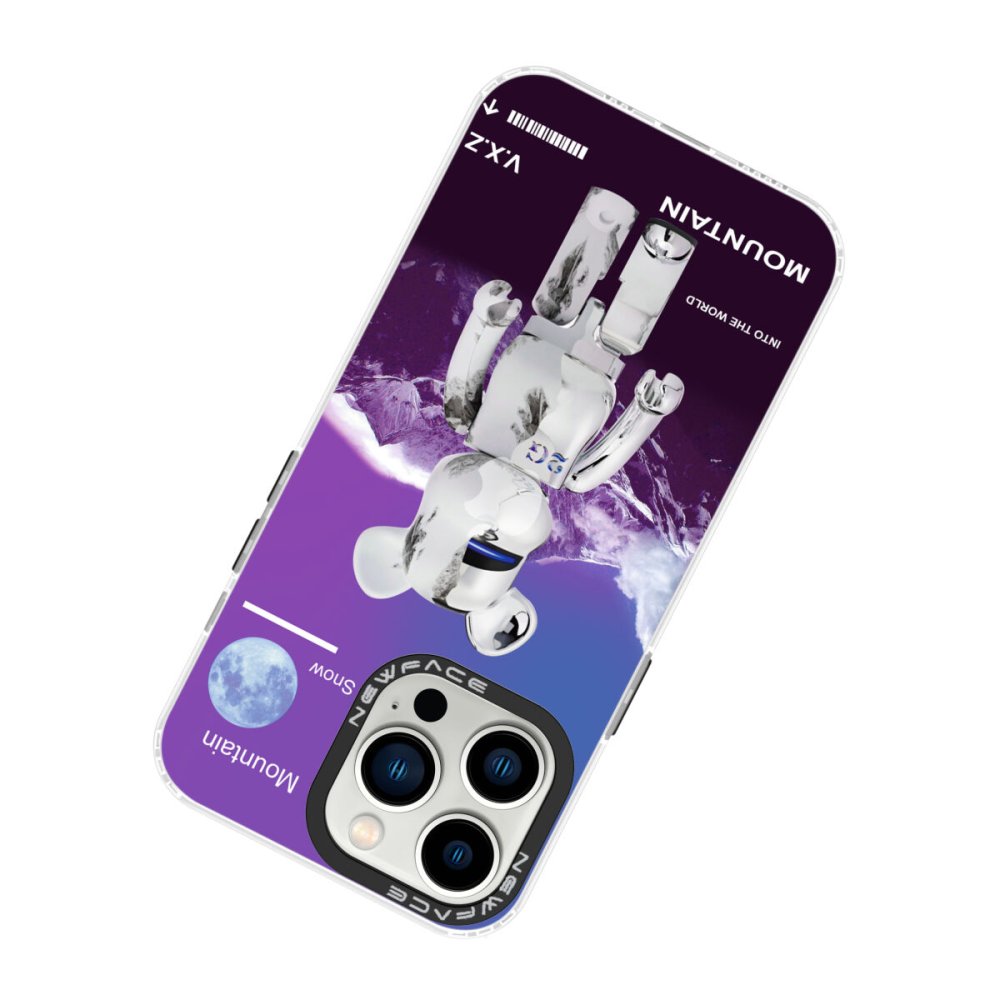 Newface iPhone 13 Pro Max Kılıf Estoril Desenli Kapak - Estoril - 8